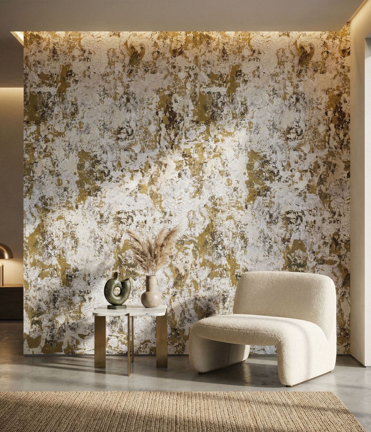 Wallpaper installation project