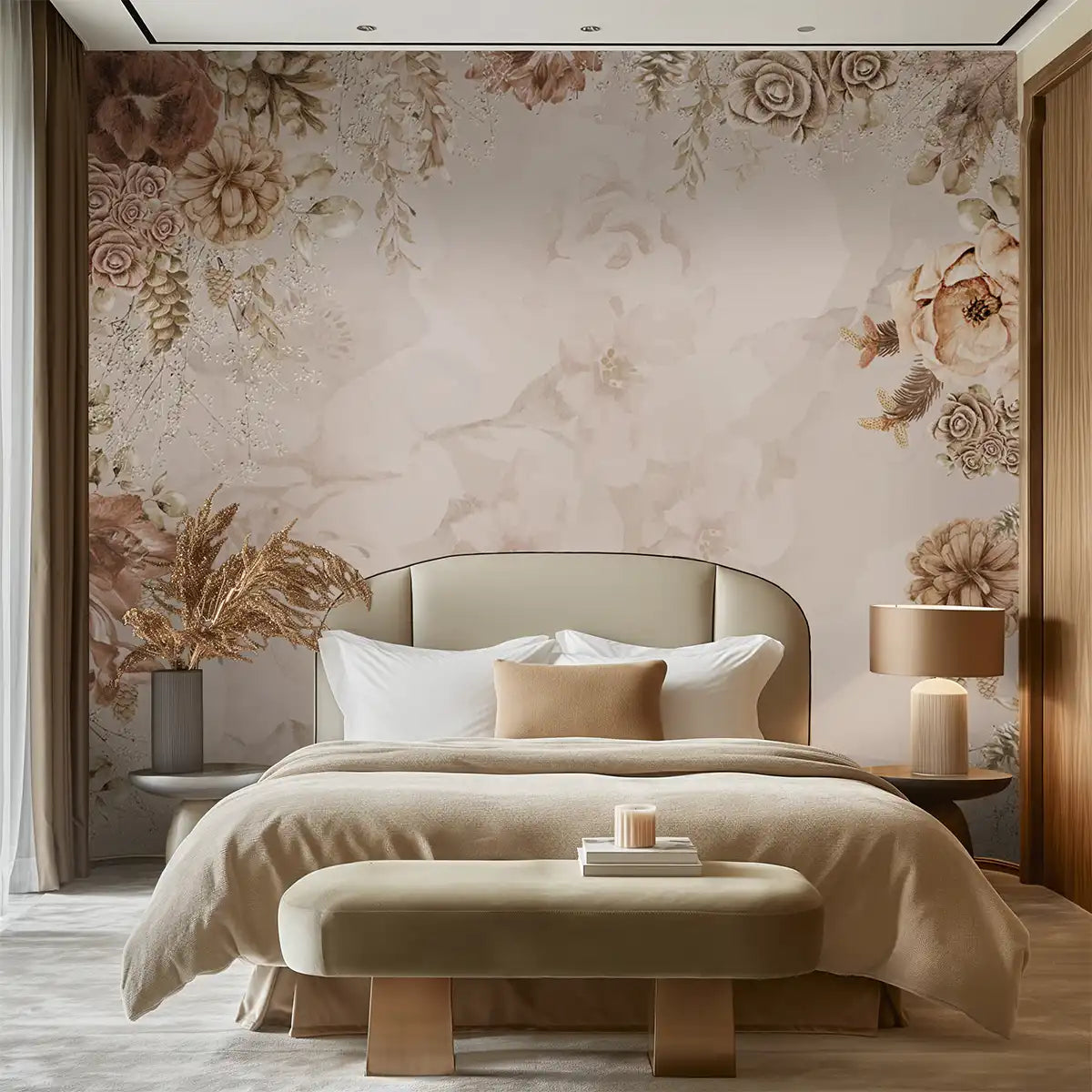 Wallpaper installation project